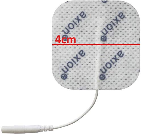 16 Electrodos de 4x4 cm - para aparatos TENS EMS electroestimulador - axion 16 Electrodos de 4x4 cm - para aparatos TENS EMS electroestimulador - axion