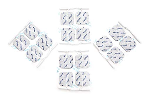 16 Electrodos de 4x4 cm - para aparatos TENS EMS electroestimulador - axion 16 Electrodos de 4x4 cm - para aparatos TENS EMS electroestimulador - axion