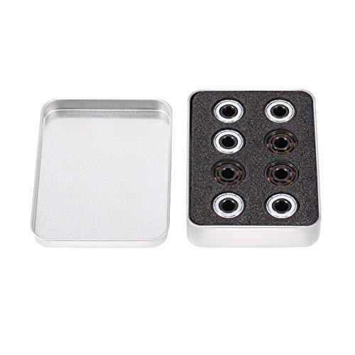 16 Piezas Rodamientos 8x22x7mm Rodamiento de Bolas de Cerámica de Alta Velocidad 608 para Patines en Línea para Mejorar la Velocidad 16 Piezas Rodamientos 8x22x7mm Rodamiento de Bolas de Cerámica de Alta Velocidad 608 para Patines en Línea para Mejorar la Velocidad