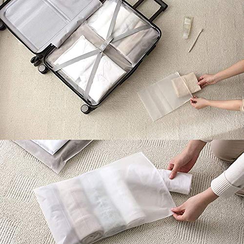 16Pcs Organizadores de Embalaje de Viaje, Bolsas de Almacenamiento de Viaje para ropa Multifuncional Impermeable Transparente Bolsa de Cosméticos Ropa Interior Zapatos Embalaje Conjunto de Bolsa 16Pcs Organizadores de Embalaje de Viaje, Bolsas de Almacenamiento de Viaje para ropa Multifuncional Impermeable Transparente Bolsa de Cosméticos Ropa Interior Zapatos Embalaje Conjunto de Bolsa