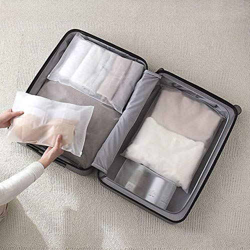 16Pcs Organizadores de Embalaje de Viaje, Bolsas de Almacenamiento de Viaje para ropa Multifuncional Impermeable Transparente Bolsa de Cosméticos Ropa Interior Zapatos Embalaje Conjunto de Bolsa 16Pcs Organizadores de Embalaje de Viaje, Bolsas de Almacenamiento de Viaje para ropa Multifuncional Impermeable Transparente Bolsa de Cosméticos Ropa Interior Zapatos Embalaje Conjunto de Bolsa
