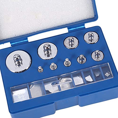 17 teilig 10 MG-100 G peso de calibración gramos de clase M2 acero cables metálicos +/-0,003 G joyas Digital escala laboratorio estudio peso 17 teilig 10 MG-100 G peso de calibración gramos de clase M2 acero cables metálicos +/-0,003 G joyas Digital escala laboratorio estudio peso