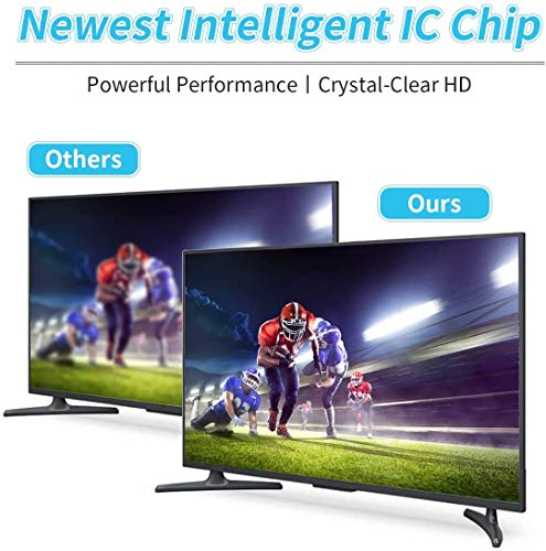1byone Ultra plana antena TV TDT interior DVB-T DVB-T2, Mayor rango de recepción de 40 KM, con materiales de alta calidad, 4 metros de cables de alto rendimiento, duraderos y resistentes, Negro 1byone Ultra plana antena TV TDT interior DVB-T DVB-T2, Mayor rango de recepción de 40 KM, con materiales de alta calidad, 4 metros de cables de alto rendimiento, duraderos y resistentes, Negro