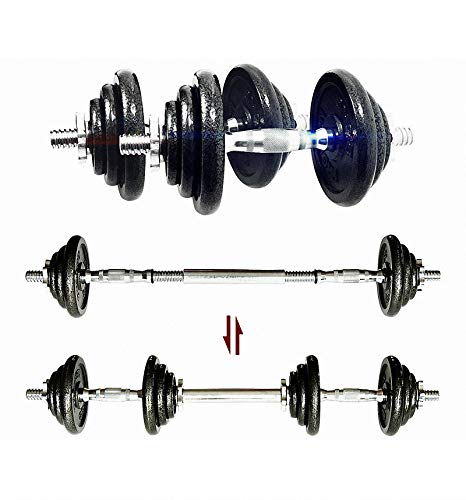 2 en 1 Juego De Mancuernas con Varilla de Conexión Pesas Barra y Haltera Ajustables Para Hombres y Mujeres, Culturismo, Entrenamiento Corporal, Gimnasio en Casa, Mancuernas Pesadas Para ei Hogar,50kg 2 en 1 Juego De Mancuernas con Varilla de Conexión Pesas Barra y Haltera Ajustables Para Hombres y Mujeres, Culturismo, Entrenamiento Corporal, Gimnasio en Casa, Mancuernas Pesadas Para ei Hogar,50kg