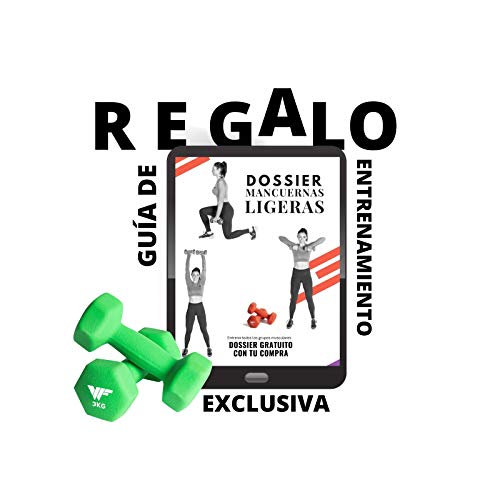 2 Mancuernas Neopreno 3KG | Entrenamiento en casa | Resistentes al Agua 2 Mancuernas Neopreno 3KG | Entrenamiento en casa | Resistentes al Agua