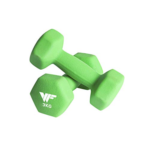 2 Mancuernas Neopreno 3KG | Entrenamiento en casa | Resistentes al Agua 2 Mancuernas Neopreno 3KG | Entrenamiento en casa | Resistentes al Agua