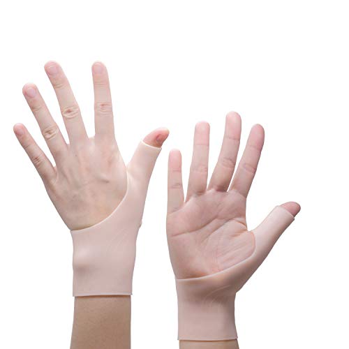 2 paires Muñequera de gel, Muñequera mangas silicona Gel Ortesis pantalla de muñeca para túnel carpiano carcasa de Gel de muñeca fundas protectores de manos para 2 paires Muñequera de gel, Muñequera mangas silicona Gel Ortesis pantalla de muñeca para túnel carpiano carcasa de Gel de muñeca fundas protectores de manos para