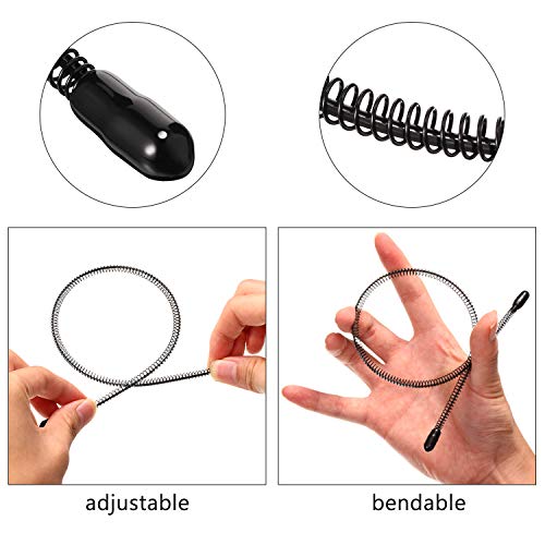 2 Paquetes Diadema Atrás Peinda, Diadema de Metal Negra de Moda, Diadema de Unisex, Diadema Antideslizante, Accesorios de Pelo Elásticos para Yoga Deportes al Aire Libre (Resorte Pequeño) 2 Paquetes Diadema Atrás Peinda, Diadema de Metal Negra de Moda, Diadema de Unisex, Diadema Antideslizante, Accesorios de Pelo Elásticos para Yoga Deportes al Aire Libre (Resorte Pequeño)