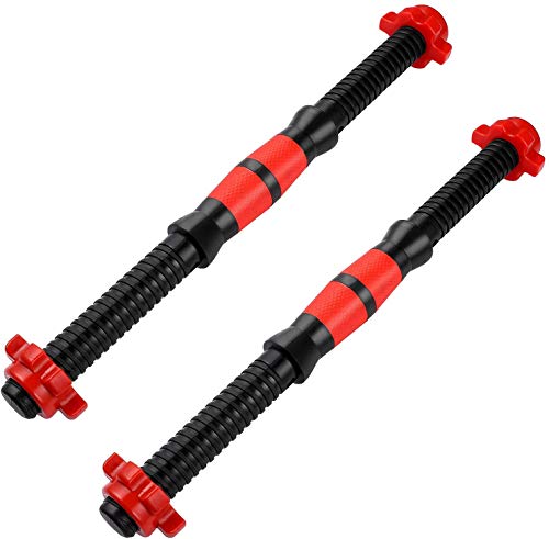 2 Piezas 40cm Barras de Mancuernas Manija de Barra con Mancuernas Duraderas Barras de Mancuernas Manija de Mancuernas para Entrenamiento de Entrenamiento Deportivo de Gimnasio …