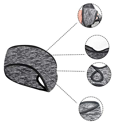 2 Piezas Diadema Deportiva Elástico Cinta Pelo Deporte Orejeras Correr Frio para Mujer Hombre Térmico Invierno Pañuelo Cabeza para Fitness Running Yoga Ciclismo 2 Piezas Diadema Deportiva Elástico Cinta Pelo Deporte Orejeras Correr Frio para Mujer Hombre Térmico Invierno Pañuelo Cabeza para Fitness Running Yoga Ciclismo