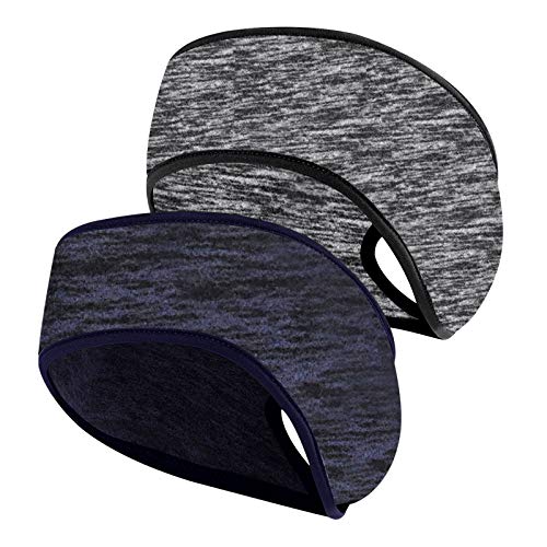 2 Piezas Diadema Deportiva Elástico Cinta Pelo Deporte Orejeras Correr Frio para Mujer Hombre Térmico Invierno Pañuelo Cabeza para Fitness Running Yoga Ciclismo 2 Piezas Diadema Deportiva Elástico Cinta Pelo Deporte Orejeras Correr Frio para Mujer Hombre Térmico Invierno Pañuelo Cabeza para Fitness Running Yoga Ciclismo