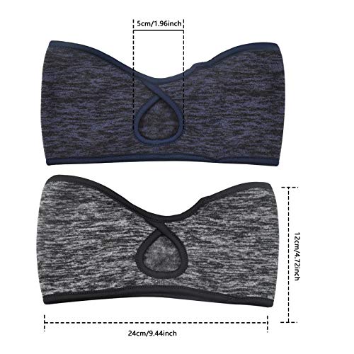 2 Piezas Diadema Deportiva Elástico Cinta Pelo Deporte Orejeras Correr Frio para Mujer Hombre Térmico Invierno Pañuelo Cabeza para Fitness Running Yoga Ciclismo 2 Piezas Diadema Deportiva Elástico Cinta Pelo Deporte Orejeras Correr Frio para Mujer Hombre Térmico Invierno Pañuelo Cabeza para Fitness Running Yoga Ciclismo