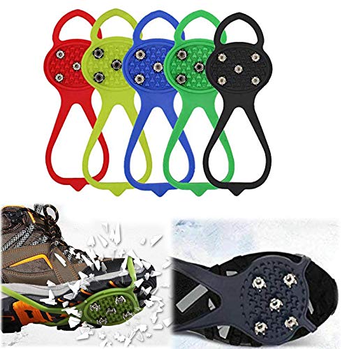 2 Puntas de Agarre Antideslizantes universales, Puntas de Agarre Antideslizantes sobre el Zapato, Tacos duraderos con Buena Elasticidad, adecuados para Todo Tipo de Zapatos (Negro, Adulto) 2 Puntas de Agarre Antideslizantes universales, Puntas de Agarre Antideslizantes sobre el Zapato, Tacos duraderos con Buena Elasticidad, adecuados para Todo Tipo de Zapatos (Negro, Adulto)