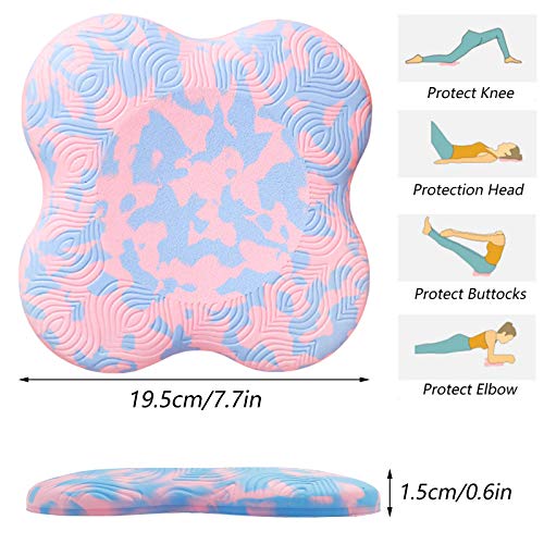 2 Pzs Almohadillas Rodilla Yoga Cojín para Manos Codos Cojín de Rodilleras Yoga Ligero Resistente Desgaste, PU Material, para Yoga, Gimnasia, Pilates, Ejercicios Estiramiento, Aeróbic—Color Camuflaje 2 Pzs Almohadillas Rodilla Yoga Cojín para Manos Codos Cojín de Rodilleras Yoga Ligero Resistente Desgaste, PU Material, para Yoga, Gimnasia, Pilates, Ejercicios Estiramiento, Aeróbic—Color Camuflaje