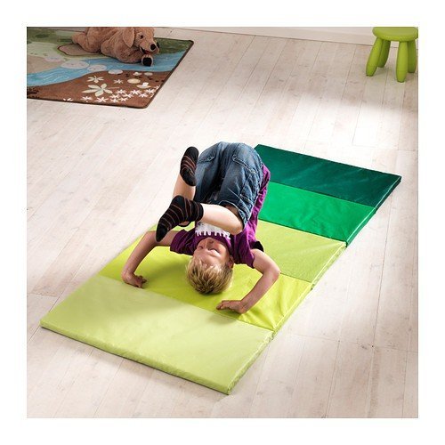 2 x IKEA plufsig spielmatte gymnastic mat, folding, Green 185 x 87 cm 2 x IKEA plufsig spielmatte gymnastic mat, folding, Green 185 x 87 cm