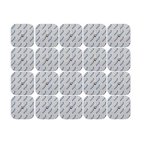 20 Electrodos axion de 5x5 cm TENS & EMS para su aparato COMPEX 20 Electrodos axion de 5x5 cm TENS & EMS para su aparato COMPEX