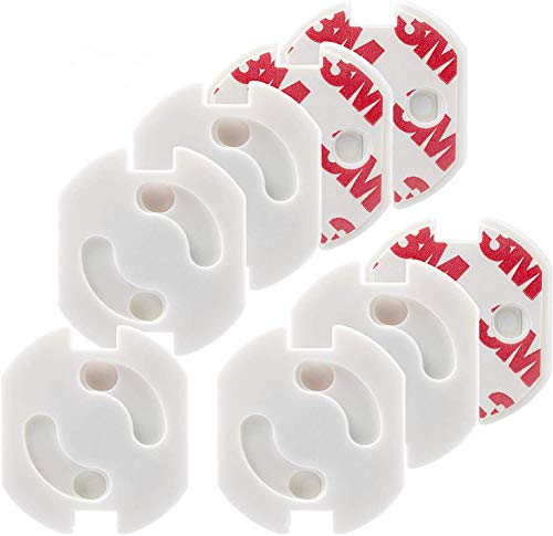 20 Piezas Protector Enchufes Seguridad Infantil Con Mecanismo De Giro Y Adhesivo 3M enchufe Copia de seguridad para bebés y niños Seguridad Infantil Protector de Enchufe, Blanco 20 Piezas Protector Enchufes Seguridad Infantil Con Mecanismo De Giro Y Adhesivo 3M enchufe Copia de seguridad para bebés y niños Seguridad Infantil Protector de Enchufe, Blanco