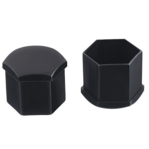 20 Piezas Tapa de Tuerca de Rueda Universal Cubierta de Tuerca de Neumático con Herramienta de Removedor Set para Coches (Negro, 19 mm) 20 Piezas Tapa de Tuerca de Rueda Universal Cubierta de Tuerca de Neumático con Herramienta de Removedor Set para Coches (Negro, 19 mm)