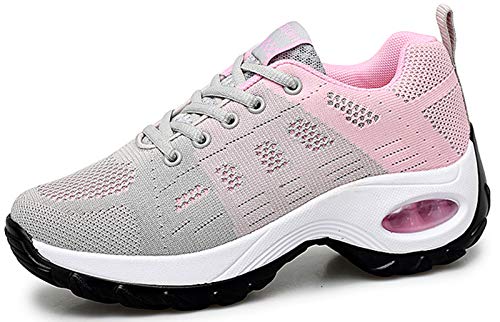 2020 Zapatos cuña Mujer Zapatillas de Deportivas Plataforma Mocasines Primavera Verano Planas Ligero Tacon Sneakers Cómodos Zapatos para Mujer Negro Gris Blanco 2020 Zapatos cuña Mujer Zapatillas de Deportivas Plataforma Mocasines Primavera Verano Planas Ligero Tacon Sneakers Cómodos Zapatos para Mujer Negro Gris Blanco