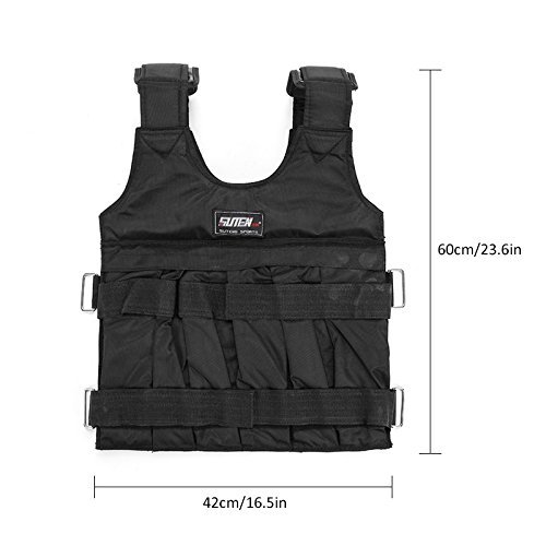 20/50kg Chalecos de Peso para Entrenamiento Fuerza Chaleco Ponderado Pesado Ajustable (Vacío) ( Color : 20KG ) 20/50kg Chalecos de Peso para Entrenamiento Fuerza Chaleco Ponderado Pesado Ajustable (Vacío) ( Color : 20KG )