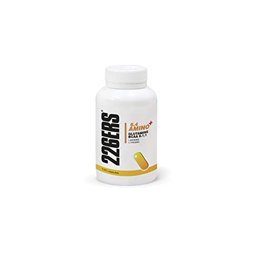 226ERS 6.4 Amino+ Aminoácidos con Glutamina, BCAA 8:1:1, L-Arginina y L-Tirosina - 120 cápsulas 226ERS 6.4 Amino+ Aminoácidos con Glutamina, BCAA 8:1:1, L-Arginina y L-Tirosina - 120 cápsulas