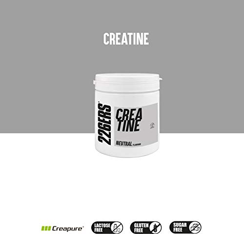 226ERS Creatine, Creatina Monohidratada en Polvo, Sin Gluten y Vegana, Sabor Neutral - 300 gr