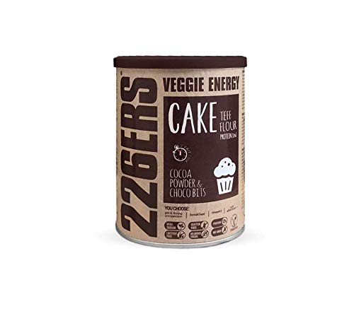 226ERS Evo Vegan Cake - Mezcla para Tartas Energéticas Veganas con Minerales Aminoácidos, Cocoa & Choco Bits - 480 gr