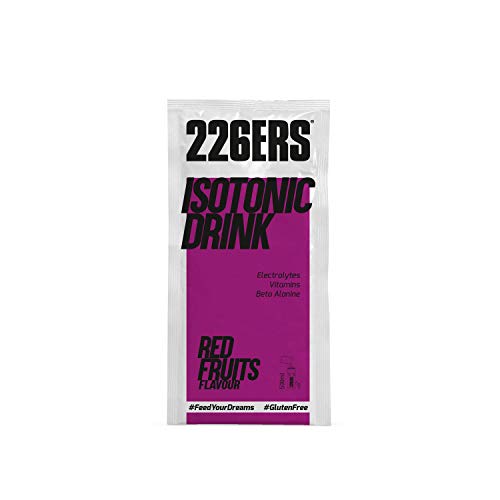 226ERS Isotonic Drink Monodosis, Electrolitos para Recuperar Sales Minerales, Frutos Rojos - 1 unidad