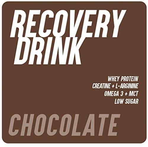 226ERS Recovery Drink Monodosis, Recuperador Muscular con Proteína Whey, Creatina, Hidratos de Carbono, Triglicéridos y L-Arginina, Chocolate - 15 unidades x 50 gr