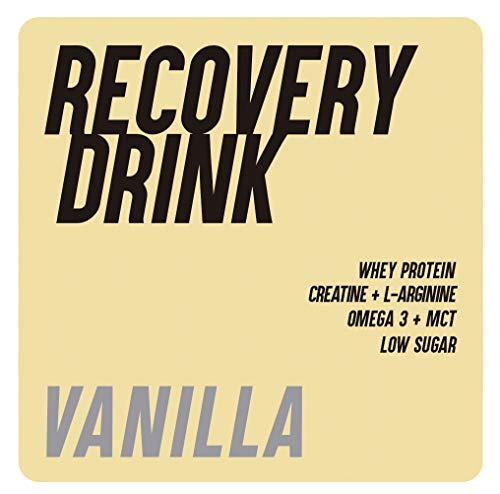 226ERS Recovery Drink, Recuperador Muscular con Proteína Whey, Creatina, Hidratos de Carbono, Triglicéridos y L-Arginina, Vainilla - 500 gr