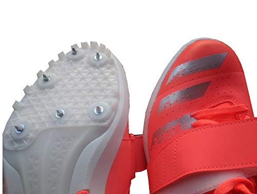 24 Clavos de Atletismo de Recambio de 12mm de Forma de Cono para Zapatillas de Atletismo de Las pincipales Marcas de Zapatillas de Clavos. para Cross y Campo a través. Llave incluida.