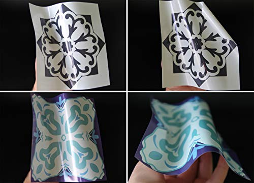 24x Color de la mezcla Lámina impresa 2d PEGATINAS lisas para pegar sobre azulejos cuadrados de 15cm en cocina, baños – resistentes al agua y aceite, Azulejos decorativos adhesivos 24x Color de la mezcla Lámina impresa 2d PEGATINAS lisas para pegar sobre azulejos cuadrados de 15cm en cocina, baños – resistentes al agua y aceite, Azulejos decorativos adhesivos