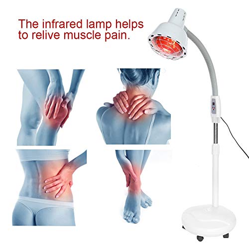 275W Lámpara con Infrarrojos con una terapia para el aparato de la fisioterapia infrarroja Alivio para dolores musculares 220V 275W Lámpara con Infrarrojos con una terapia para el aparato de la fisioterapia infrarroja Alivio para dolores musculares 220V