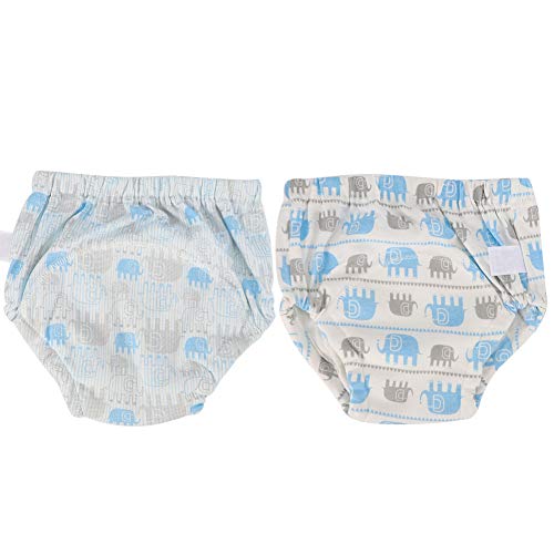2PCS Baby Potty Training Pants, Unisex Pantalones de entrenamiento de algodón para niños pequeños Ropa interior Pañal de aprendizaje lavable para bebés Recién nacidos Niños Niñas(#4) 2PCS Baby Potty Training Pants, Unisex Pantalones de entrenamiento de algodón para niños pequeños Ropa interior Pañal de aprendizaje lavable para bebés Recién nacidos Niños Niñas(#4)