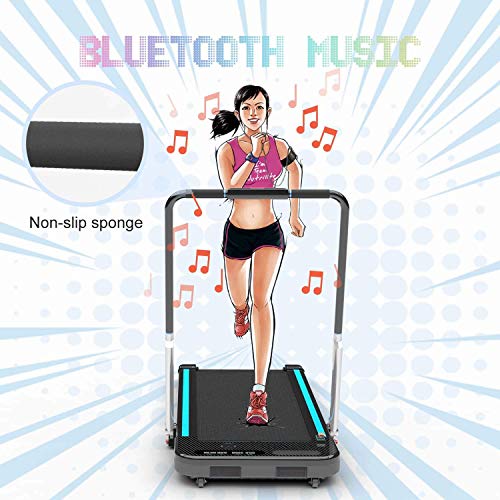 2WD Cinta de Correr, eléctrica, Motor eléctrico silencioso, Velocidad Ajustable de 1 km/h a 8 km/h con Pantalla LCD para la Oficina del Gimnasio en casa 2WD Cinta de Correr, eléctrica, Motor eléctrico silencioso, Velocidad Ajustable de 1 km/h a 8 km/h con Pantalla LCD para la Oficina del Gimnasio en casa