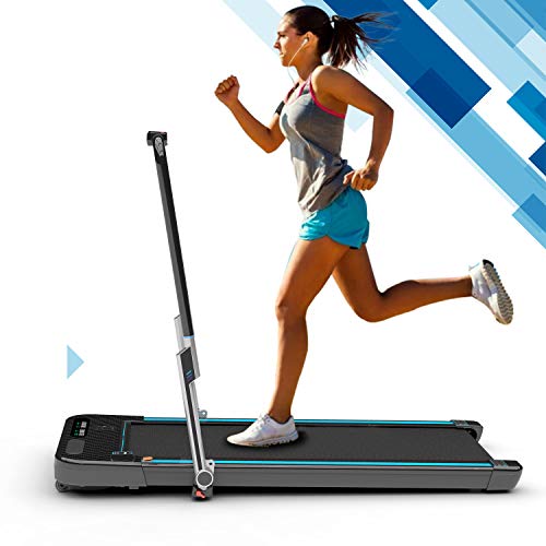 2WD Cinta de Correr, eléctrica, Motor eléctrico silencioso, Velocidad Ajustable de 1 km/h a 8 km/h con Pantalla LCD para la Oficina del Gimnasio en casa 2WD Cinta de Correr, eléctrica, Motor eléctrico silencioso, Velocidad Ajustable de 1 km/h a 8 km/h con Pantalla LCD para la Oficina del Gimnasio en casa