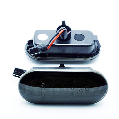 2x LED LUCES INTERMITENTES LATERALES AHUMADOS REEMPLAZO SEAT EXEO LEON IBIZA 6L 6K GOLF E4 MOT TÜV ITV 100% COMPATIBLE 2x LED LUCES INTERMITENTES LATERALES AHUMADOS REEMPLAZO SEAT EXEO LEON IBIZA 6L 6K GOLF E4 MOT TÜV ITV 100% COMPATIBLE