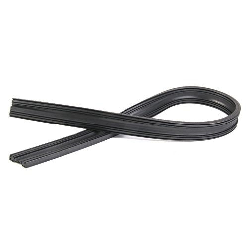 2x Universal Tira Goma de Limpiaparabrisas Hoja de Repuesto para Coche 6mm 28" 2x Universal Tira Goma de Limpiaparabrisas Hoja de Repuesto para Coche 6mm 28"