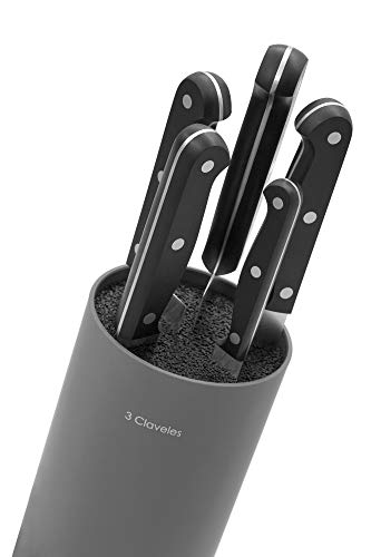 3 Claveles Taco Universal para cuchillos-Gris, 22 x 11 cm