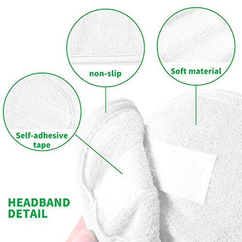 3 Piezas Diadema de Maquillaje,XCOZU Ajustable Diadema Para Maquillaje con Cinta Mágica,Cinta Pelo Maquillaje Para Maquillaje,Bañarse,Yoga Deportes(Blanca,Negra,Rosa) 3 Piezas Diadema de Maquillaje,XCOZU Ajustable Diadema Para Maquillaje con Cinta Mágica,Cinta Pelo Maquillaje Para Maquillaje,Bañarse,Yoga Deportes(Blanca,Negra,Rosa)