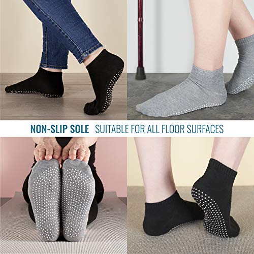 3 x Pairs Non Slip Yoga Pilates Socks Martial Arts Fitness Dance Barre. Anti-Slip/Non-Slip,Full Toe Ankle Fall Prevention Grip Socks, Sox UK 4-9 / EU 38-44 by AllThingsAccessory® 3 x Pairs Non Slip Yoga Pilates Socks Martial Arts Fitness Dance Barre. Anti-Slip/Non-Slip,Full Toe Ankle Fall Prevention Grip Socks, Sox UK 4-9 / EU 38-44 by AllThingsAccessory®