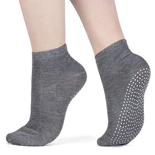 3 x Pairs Non Slip Yoga Pilates Socks Martial Arts Fitness Dance Barre. Anti-Slip/Non-Slip,Full Toe Ankle Fall Prevention Grip Socks, Sox UK 4-9 / EU 38-44 by AllThingsAccessory® 3 x Pairs Non Slip Yoga Pilates Socks Martial Arts Fitness Dance Barre. Anti-Slip/Non-Slip,Full Toe Ankle Fall Prevention Grip Socks, Sox UK 4-9 / EU 38-44 by AllThingsAccessory®