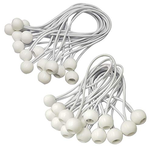 30 Piezas Tensores Elasticos,Tensor Bola Tensores Profesionales con Bola,Para Cortinas de Jardín,Tensor de Goma Blanco,Tiendas de Campaña,Elásticas para Banner,Tensor para Lonas 30 Piezas Tensores Elasticos,Tensor Bola Tensores Profesionales con Bola,Para Cortinas de Jardín,Tensor de Goma Blanco,Tiendas de Campaña,Elásticas para Banner,Tensor para Lonas