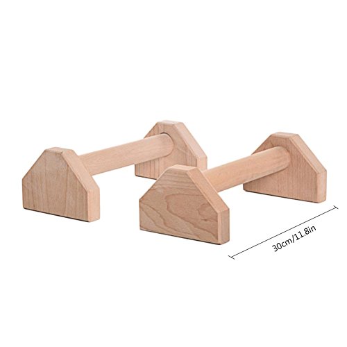 30CM Soporte para Flexiones Push Up Bars Stand Flexiones Barras Paralelas de Madera,Gimnasio en casa Ejercicio Rutina de Ejercicio Formación, Bueno para Tu Entrenamiento Muscular 30CM Soporte para Flexiones Push Up Bars Stand Flexiones Barras Paralelas de Madera,Gimnasio en casa Ejercicio Rutina de Ejercicio Formación, Bueno para Tu Entrenamiento Muscular