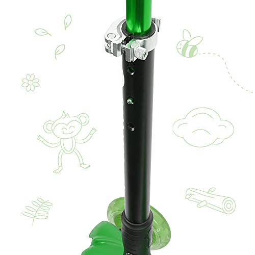 3StyleScooters® RGS-1 Patinete Scooter Tres Ruedas para Niños Pequeños Niños de 3 Años o Más con Luces LED en Las Ruedas, Diseño Plegable, Manillar Ajustable (Verde) 3StyleScooters® RGS-1 Patinete Scooter Tres Ruedas para Niños Pequeños Niños de 3 Años o Más con Luces LED en Las Ruedas, Diseño Plegable, Manillar Ajustable (Verde)