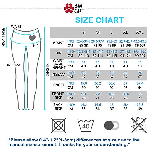 3W GRT Mallas de Deporte de Mujer,Yoga Leggins Mujer,Ropa Deportiva Mujer Crossfit,Pantalones Mujer,Leggings Mujer Fitness,Pantalón Deportivo para Mujer (Negro, L) 3W GRT Mallas de Deporte de Mujer,Yoga Leggins Mujer,Ropa Deportiva Mujer Crossfit,Pantalones Mujer,Leggings Mujer Fitness,Pantalón Deportivo para Mujer (Negro, L)