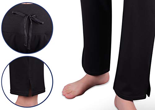 3W GRT Pantalones De Yoga para Mujer, Pantalones De Yoga, Pantalones Casuales De Yoga con Cordón para Yoga y Correr (Negro, M) 3W GRT Pantalones De Yoga para Mujer, Pantalones De Yoga, Pantalones Casuales De Yoga con Cordón para Yoga y Correr (Negro, M)