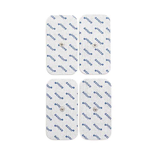 4 Electrodos de 10x5 cm - para su aparato TENS EMS electroestimulador VITALCONTROL & Beurer - axion 4 Electrodos de 10x5 cm - para su aparato TENS EMS electroestimulador VITALCONTROL & Beurer - axion