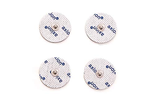 4 Electrodos redondos Ø 32mm - para su aparato TENS EMS electroestimulador VITALCONTROL & Beurer - axion