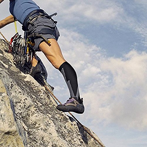 4 Pares Medias de Compresión Recuperación para Hombres y Mujeres (20-30 mmhg) Ideal para Dolor de Espinillas, Deportes, Viajes, Dolor de Piernas, Varices, Trombosis Venosa Grave, Embarazo 4 Pares Medias de Compresión Recuperación para Hombres y Mujeres (20-30 mmhg) Ideal para Dolor de Espinillas, Deportes, Viajes, Dolor de Piernas, Varices, Trombosis Venosa Grave, Embarazo